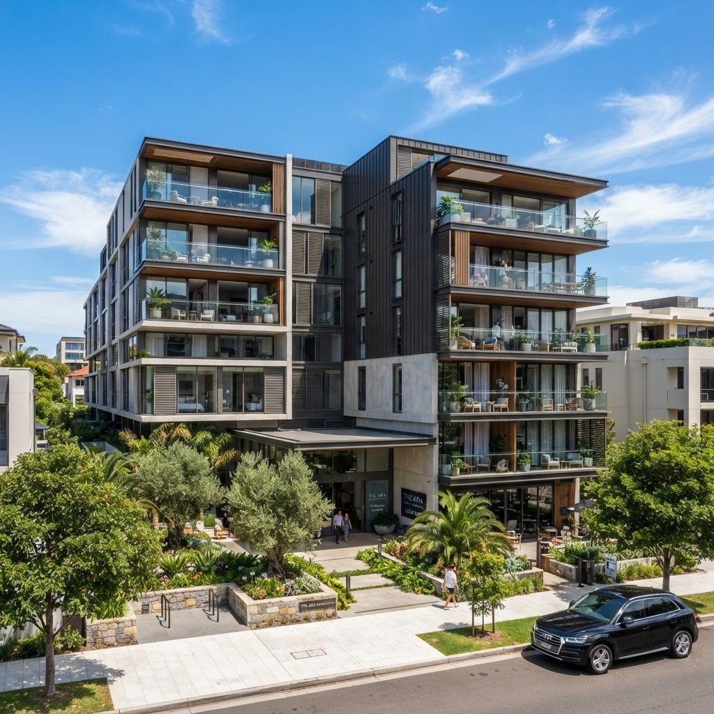 Serviced Apartment Block